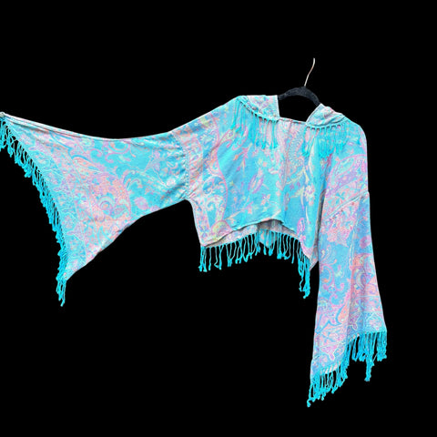 *BUTTERFLY BELL PASH TOP - Oceanic Coral