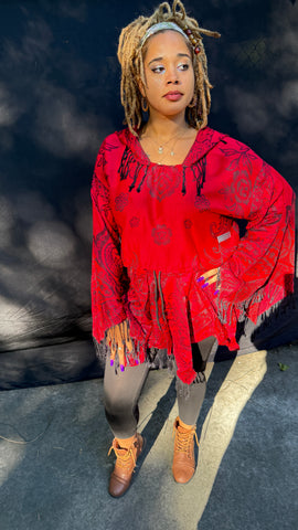 SHE'S A FAIRY - 2 pc Set Red Rose