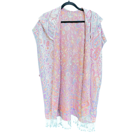 PASHMINA HOODED KIMONO - Egyptian Day
