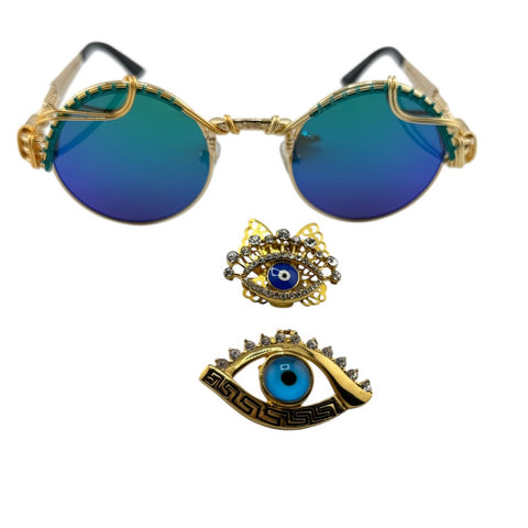 BLISS BLUE 2 3rd eye SpunClips™.