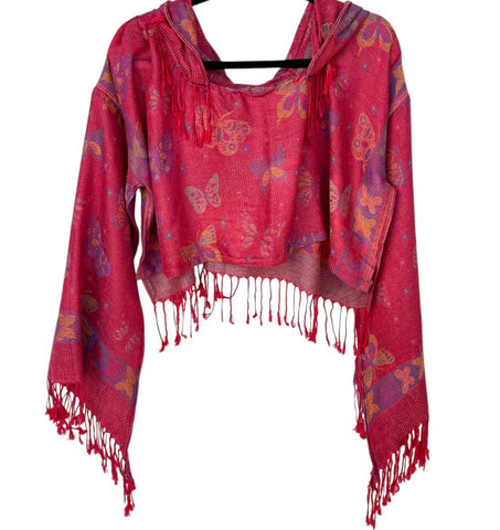 BUTTERFLIES KISS Pash Crop Top