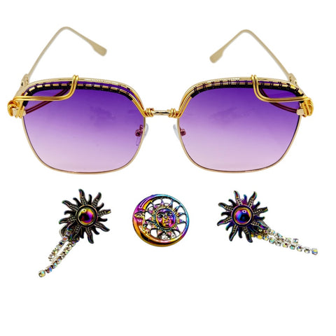 Ultraviolet Eclipse Spunclips™
