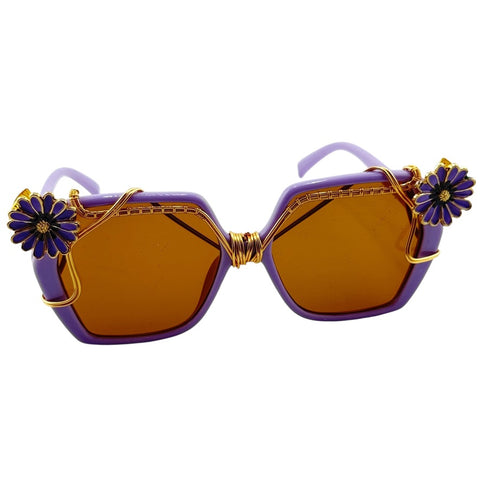 PURPLE DAISIES SpunClips™