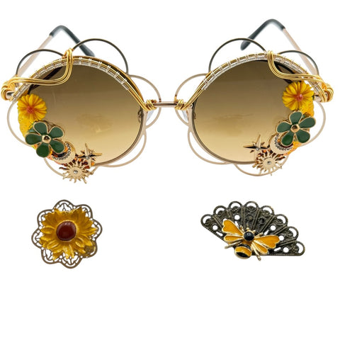HONEYBEE SUNFLOWER 1 of 1 SpunClips™