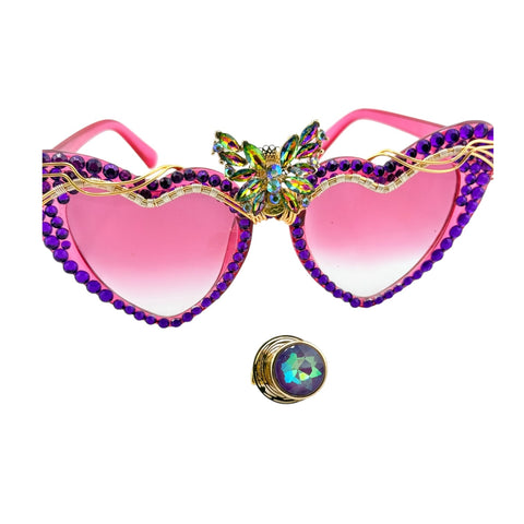 Very Limited PRISM HEART W/ 2 SpunClips™
