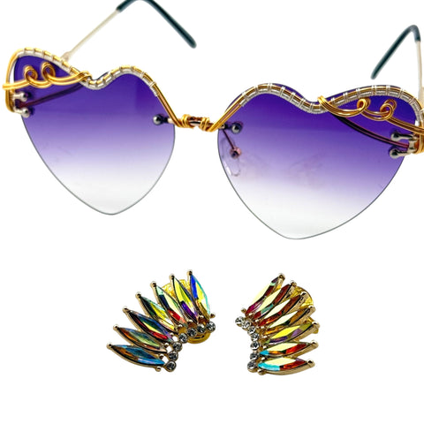 CRYSTAL HEART 2 SpunClips™