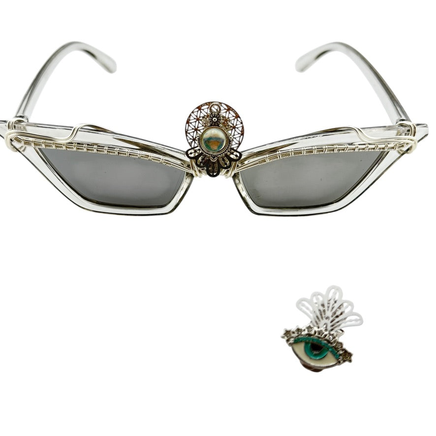 SILVER CHiC 1 of 1 SpunClips™– Spunglasses