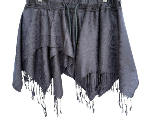 FAIRY PASH SKIRT - Paisley Black