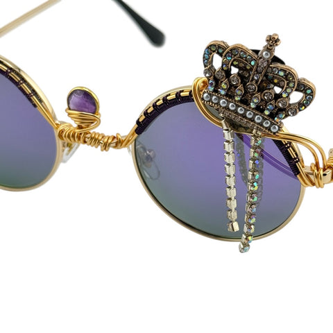 CROWN of AMETHYST 1 of 1  SpunClips™