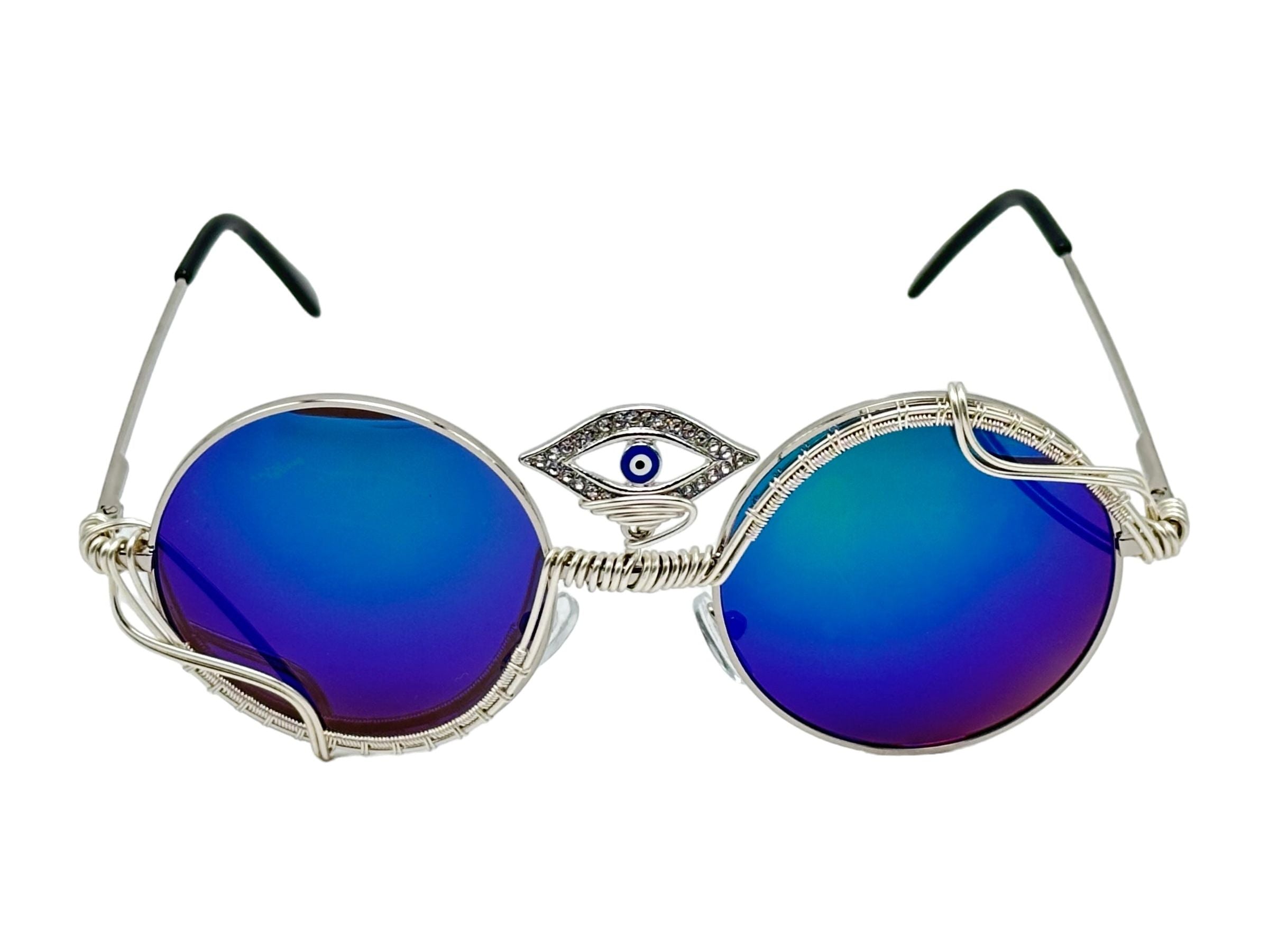 New BLUE SILVER 3rd Eye | Spunglasses display picture 1