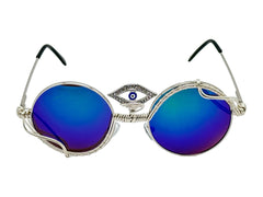 New BLUE SILVER 3rd Eye