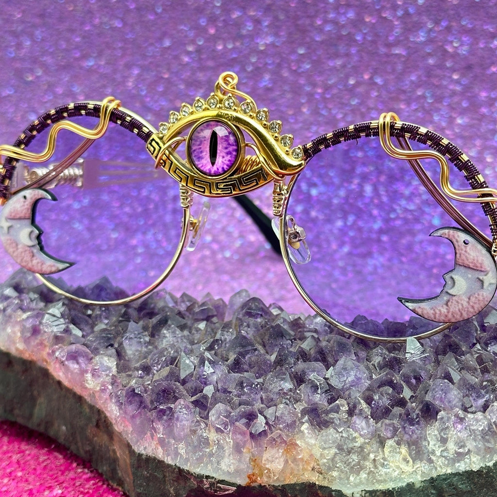 Bundle Spun glasses Artisan Wire Wrapped Sunglasses Festival Rave Spunglasses (@spunglasses) • Instagram photos and videos main image 4