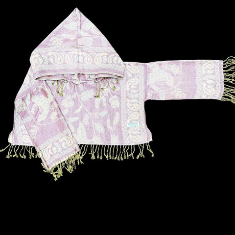 Pash Cropped Hoodie - Egyptian Pink