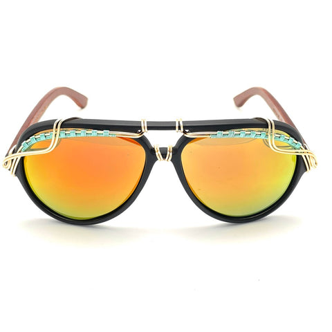 AVIATOR Wood Polarized