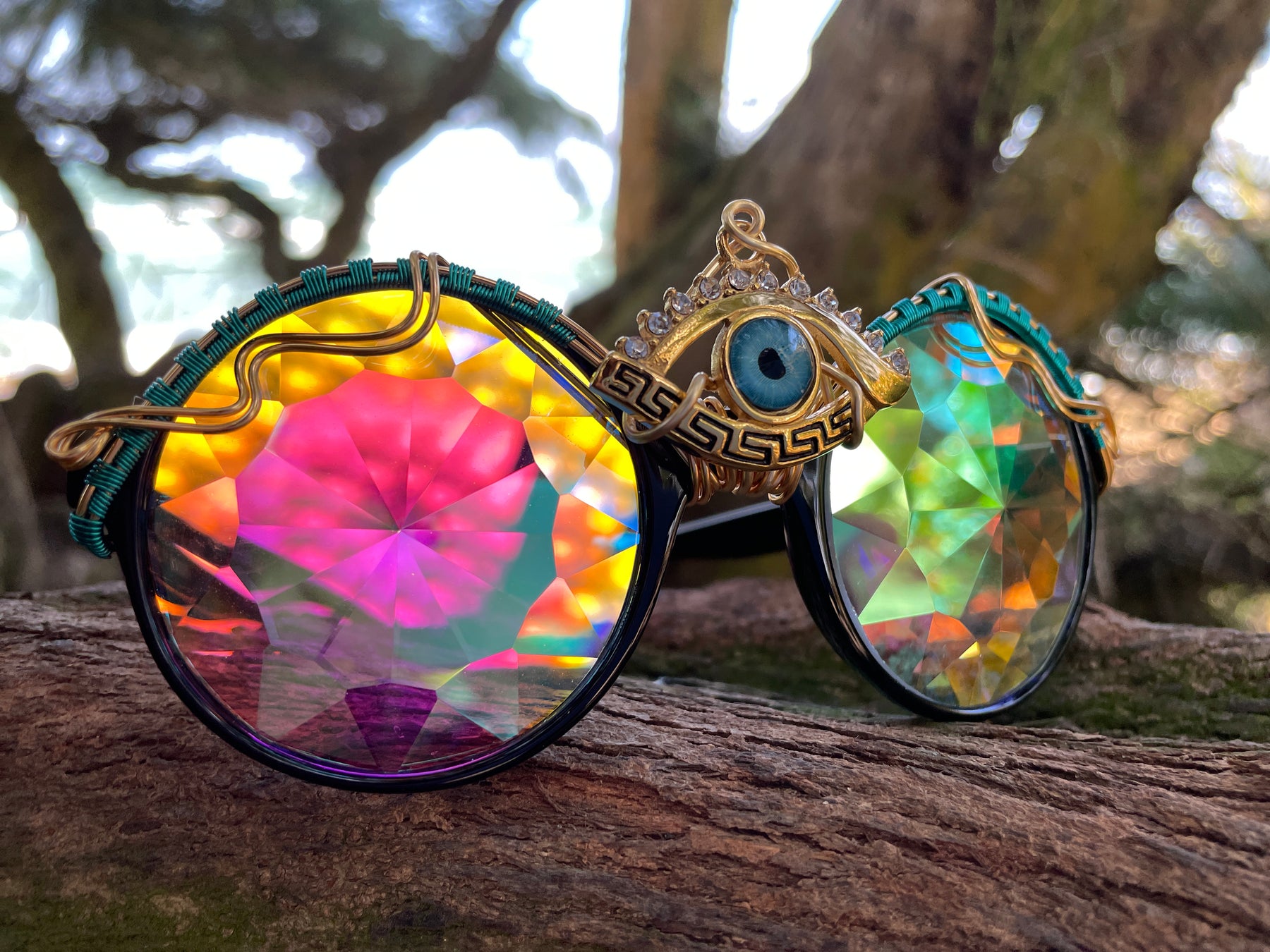 NEW!! 3rd eye Prism Diffraction Glasses